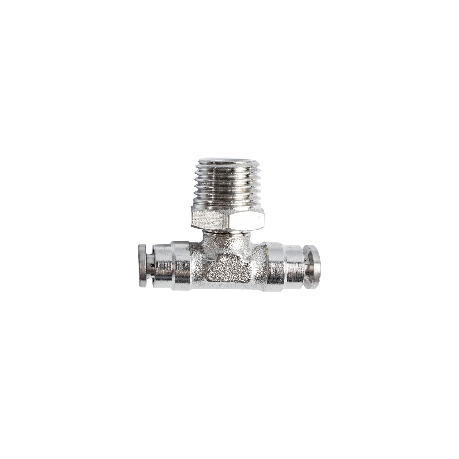 Metal Pu Fitting T-joint 4mm 1/4' M